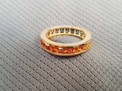 Rainbow-Saphir-Ring