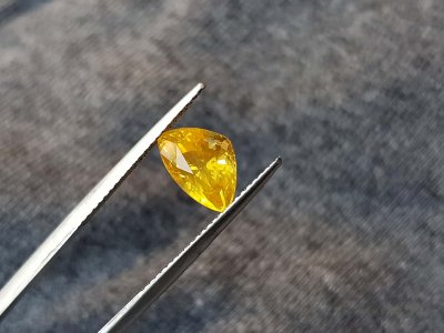 Saphir, gelb, 3.11 ct