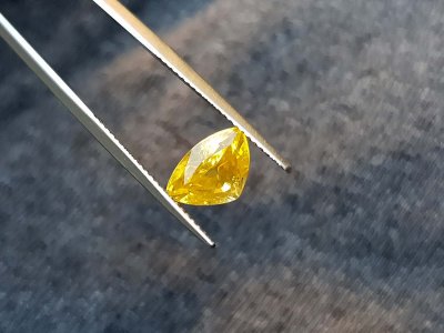 Saphir, gelb, 3.11 ct