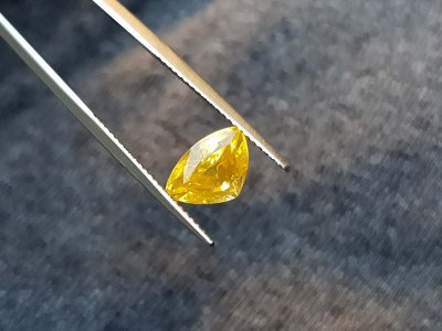 Saphir, gelb, 3.11 ct