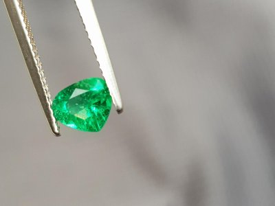 Smaragd (Kolumbien, Muzo) S8 0,67 ct