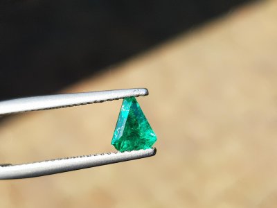 Smaragd (Kolumbien, Muzo) S9 0,61 ct