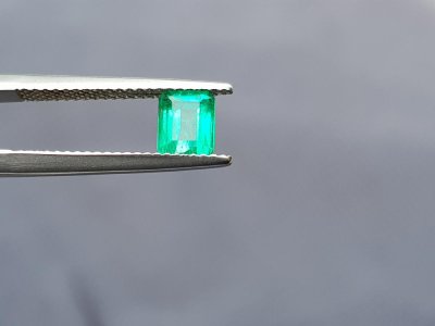 Smaragd (Kolumbien, Muzo, la Pita) S7 0,77 ct