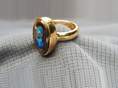 Opal-Ring Gr.56