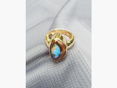 Opal-Ring Gr.58