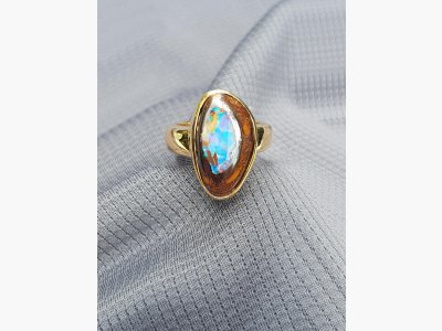 Opal-Ring Gr.58