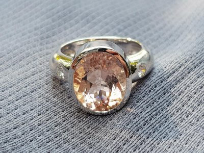 Morganit-Brillant-Ring Gr.56
