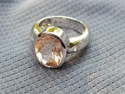 Morganit-Brillant-Ring Gr.56