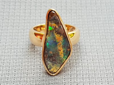 Opal-Ring Gr56 8,14ct
